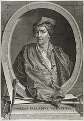 Andrea Palladio (1508-80) gravé par Bernard Picart (1673-1733) 1716